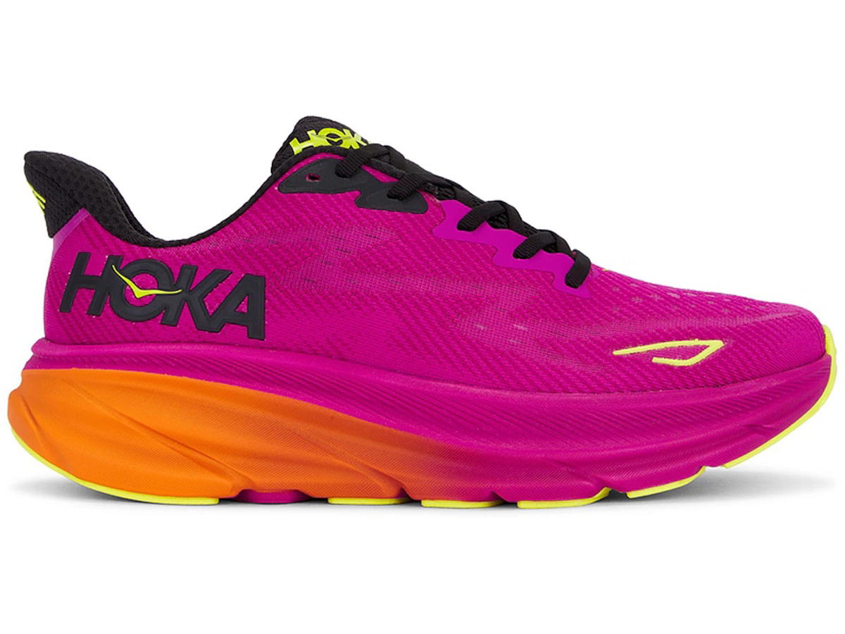 Hoka Hoka One One Clifton 9 Fuchsia Black