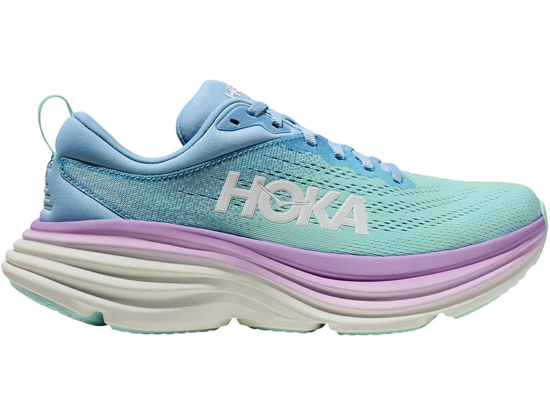 Hoka Hoka One One Bondi 8 Airy Blue Sunlit Ocean (Women's)