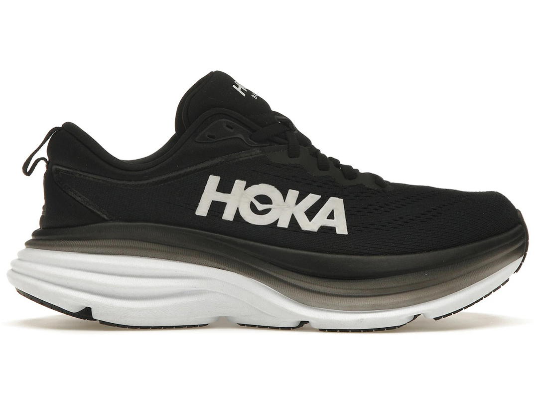 Hoka Hoka One One Bondi 8 Black White (Women's)