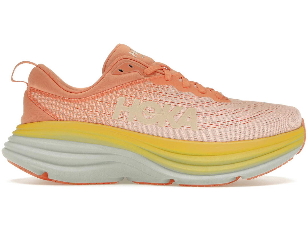 Hoka Hoka One One Bondi 8 Shell Coral Peach Parfait (Women's)