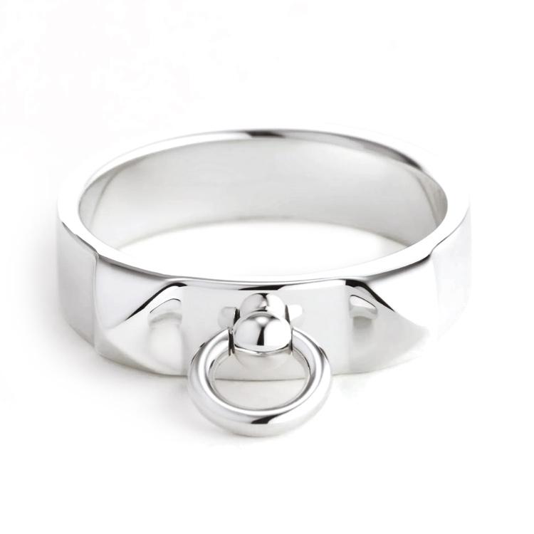 Hermes Hermes 925 Sterling Silver Rings Women's Silver