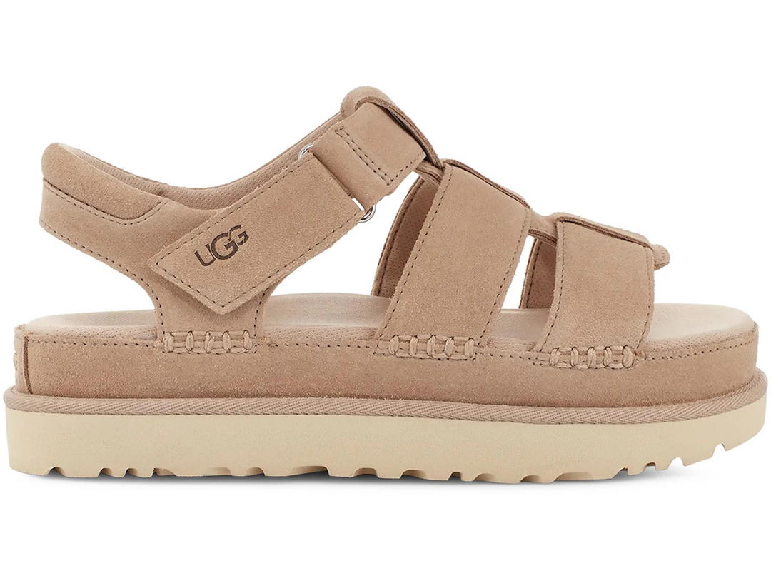 UGG UGG Goldenstar Strap Platform Sandal Driftwood (Women's)