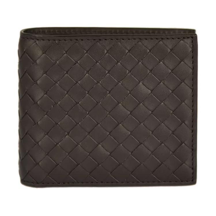 Bottega Veneta Bottega Veneta Leather Wallet Men's Coffee