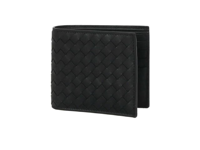 Bottega Veneta Bottega Veneta Intrecciato Wallet Black - view 1