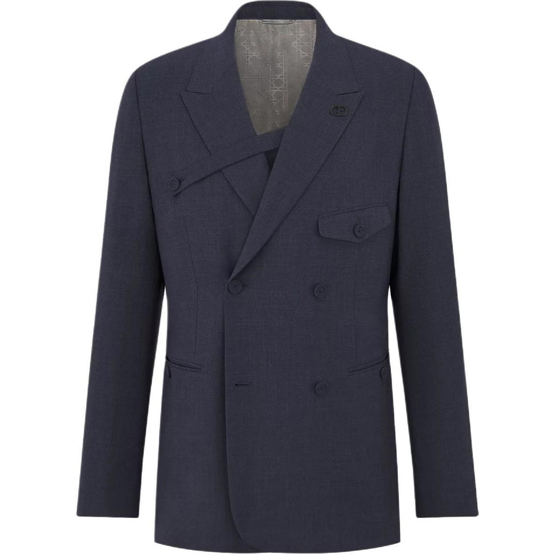 Dior Dior SS25 Business Suits Coats Men's Blue
