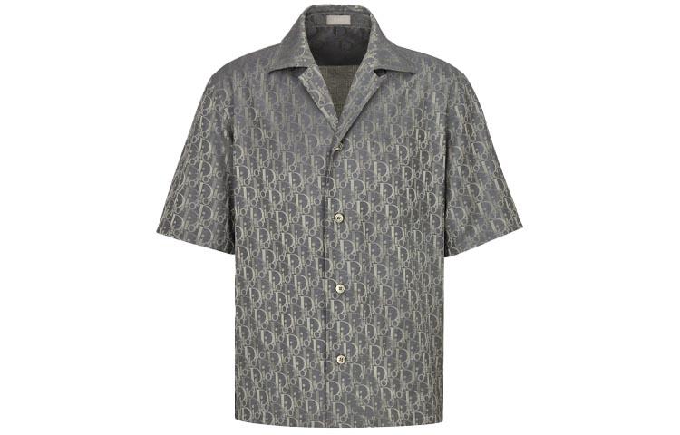 Dior Dior Quarterly New Products Shirts Men Gray