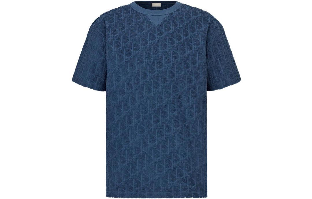 Dior Dior T Shirts Men Blue