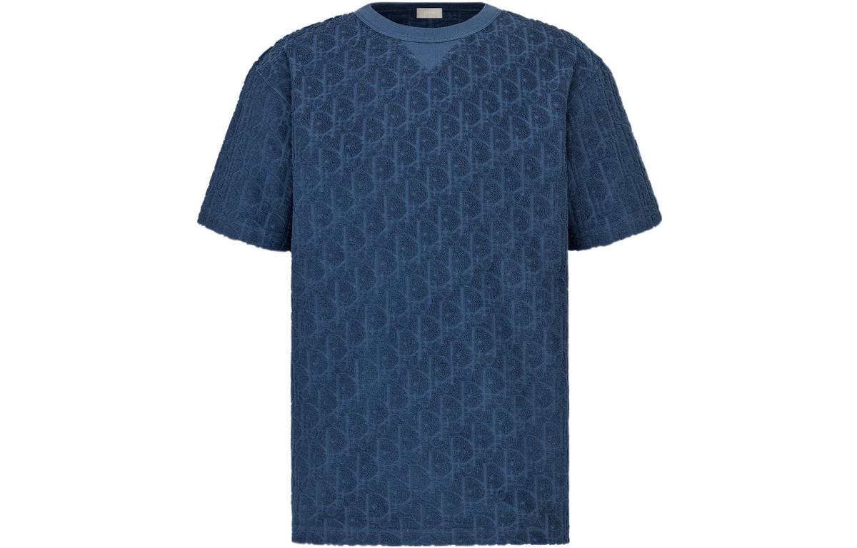 Dior Dior T Shirts Men Blue