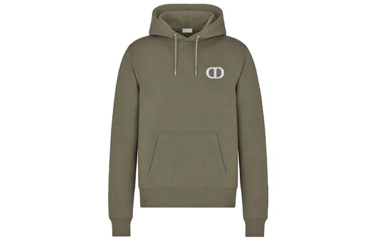 Dior Dior Quarterly New Products Sweatshirts Men Olive