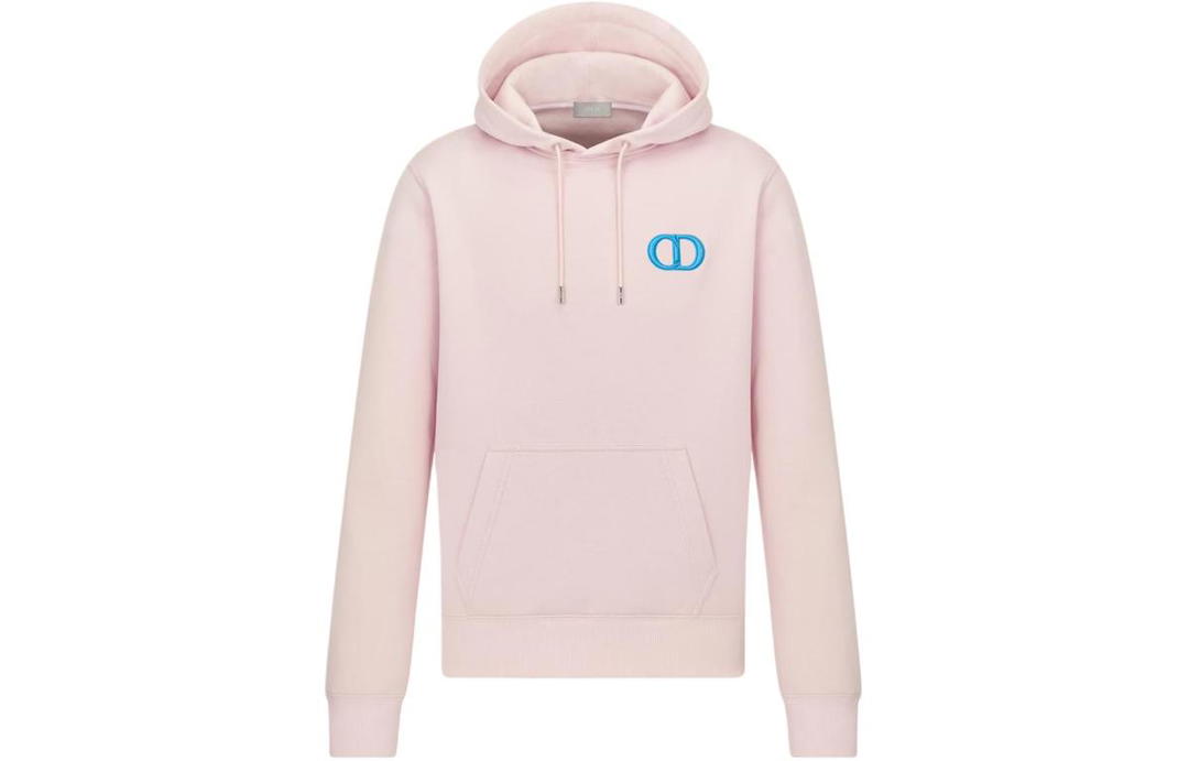 Dior Dior CD Icon Hooded Sweatshirt Men's Pink