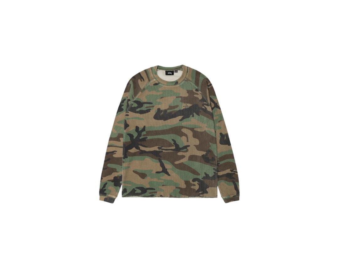 Stussy Stussy Basic Thermal Woodland Camo