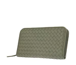 Buy Bottega Veneta Leather Wallet Women's Green at Sasom – Authentic and Ready to Ship