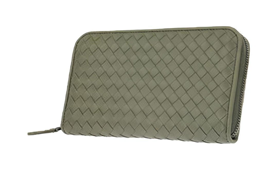 Bottega Veneta Bottega Veneta Leather Wallet Women's Green