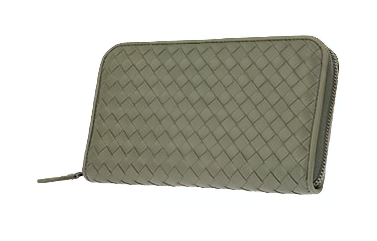 Bottega Veneta Bottega Veneta Leather Wallet Women's Green