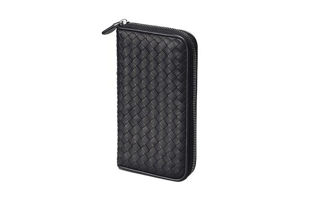 Bottega Veneta Bottega Veneta Intrecciato Zip Around - Black - view 1