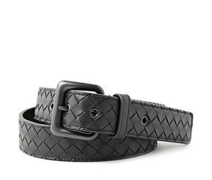 Buy Bottega Veneta Woven Decoration Pin Buckle Leather Belts Men's Gray Width: 3.5cm at Sasom – Authentic and Ready to Ship