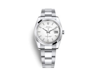 Buy Rolex Oyster Perpetual Date 34 Stainless Steel Domed / Oyster / White at Sasom – Authentic and Ready to Ship
