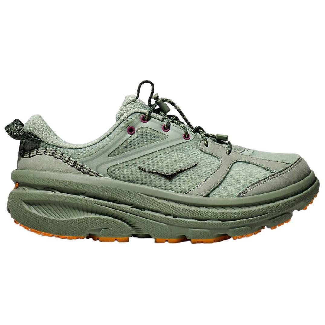 Hoka Beams x HOKA ONE ONE Bondi Low-Top Running Shoes Unisex Green