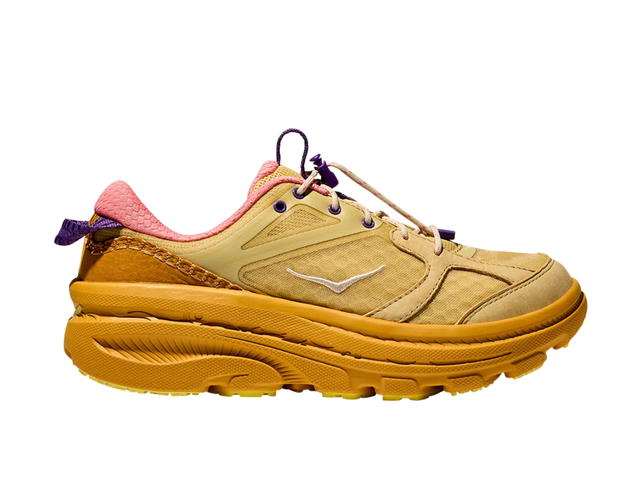 Hoka Hoka Bondi B3LS Flaxseed Varsity Yellow - view 1