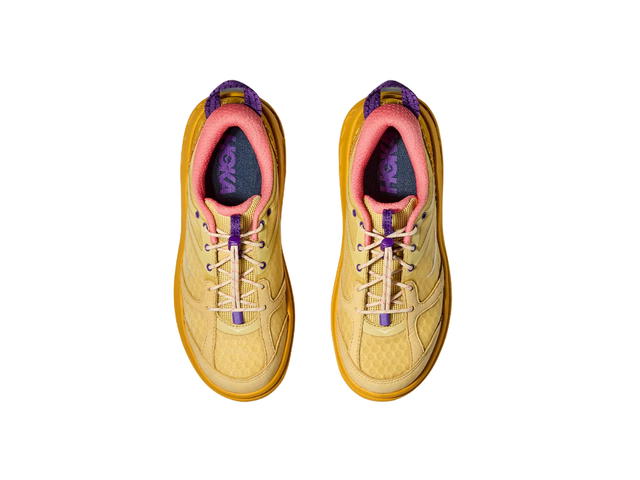 Hoka Hoka Bondi B3LS Flaxseed Varsity Yellow - view 3