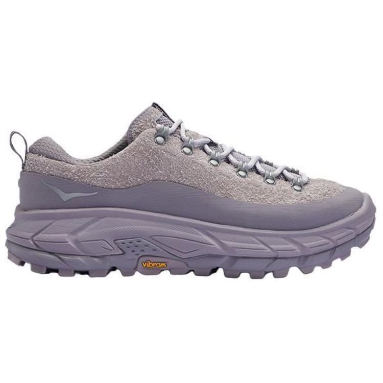 Hoka HOKA ONE ONE Tor Summit Anti Slip Wear Resistant Low Top Casual Running Shoes Unisex Gray Purple