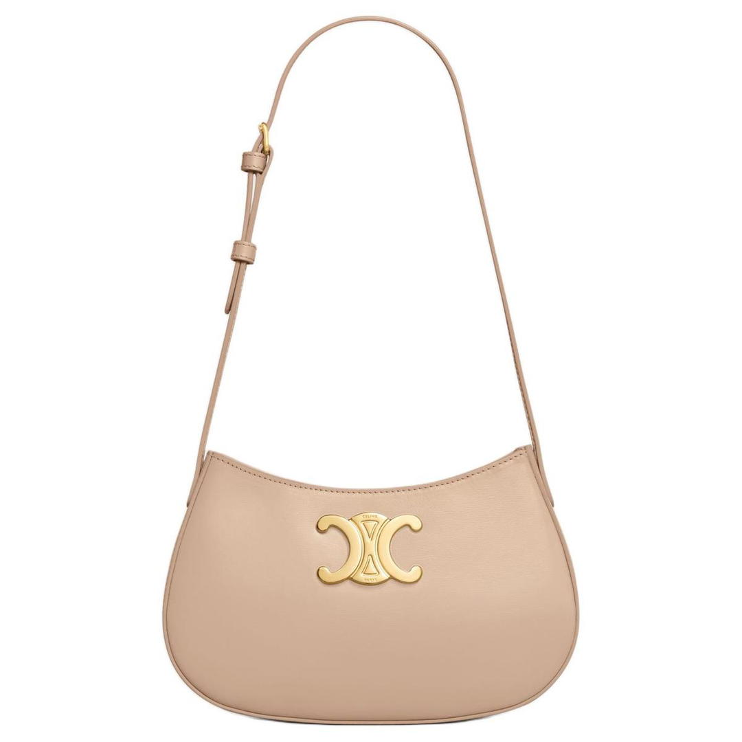 Celine Celine Cow Leather Handbag, Shoulder Bag Women's Hunting Set Color