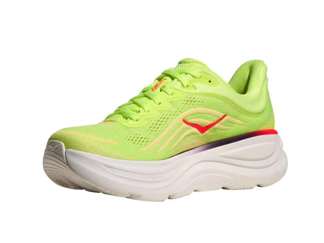Hoka Hoka Bondi 9 Wide Neon Yuzu Sunlight - view 2