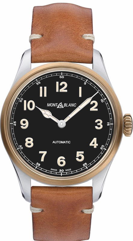 Montblanc Montblanc 1858 Automatic 44 mm Black Brown