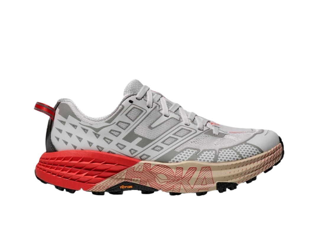 Hoka Hoka Speedgoat 2 White Tomato