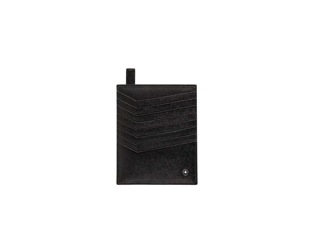 Montblanc Montblanc 4810 Westside Leather Long Pocket Card Holder Black