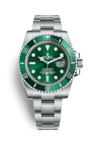 Rolex Rolex Submariner Date Stainless Steel / Green / Cerachom