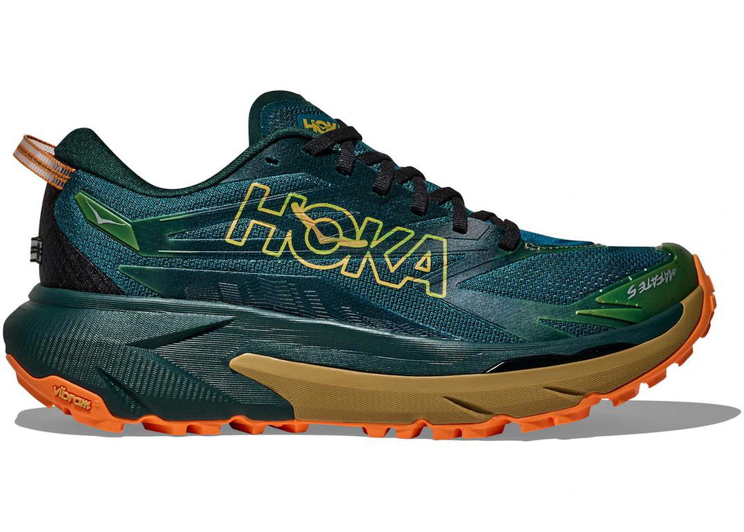Hoka Hoka One One Mafate 5 Tidal Wave Mustard Seed