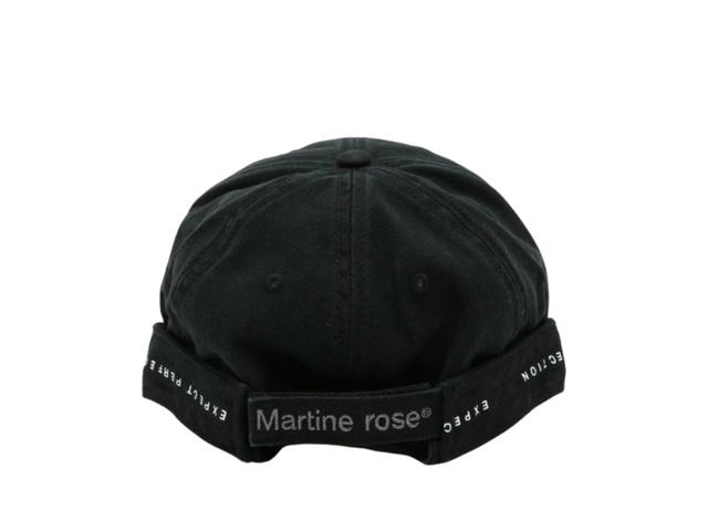 Martine Rose Martine Rose Palm-Tree Embroidered Hat Black - view 2