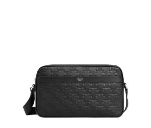 Buy Celine Medium Messenger in Calfskin with Triomphe Embossed Black at Sasom – Authentic and Ready to Ship