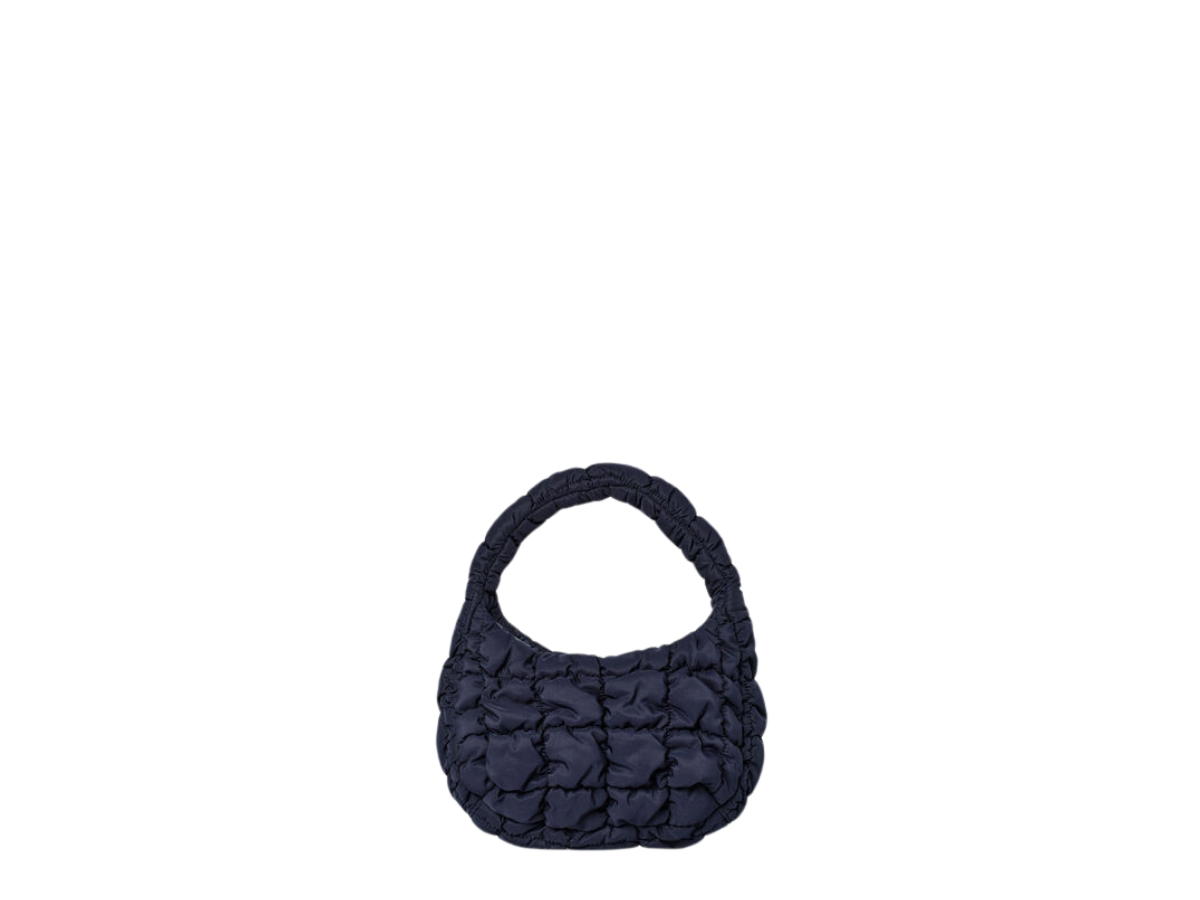 COS COS Quilted Micro Bag Navy