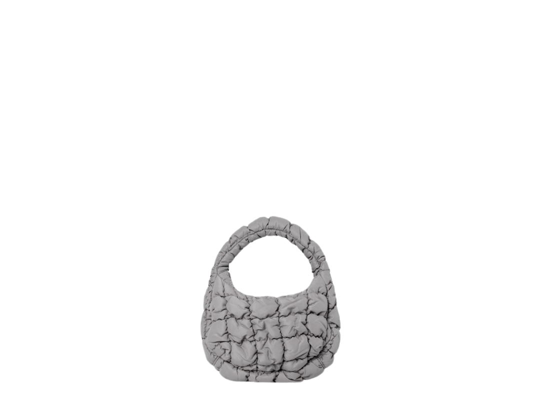 COS COS Quilted Micro Bag Grey