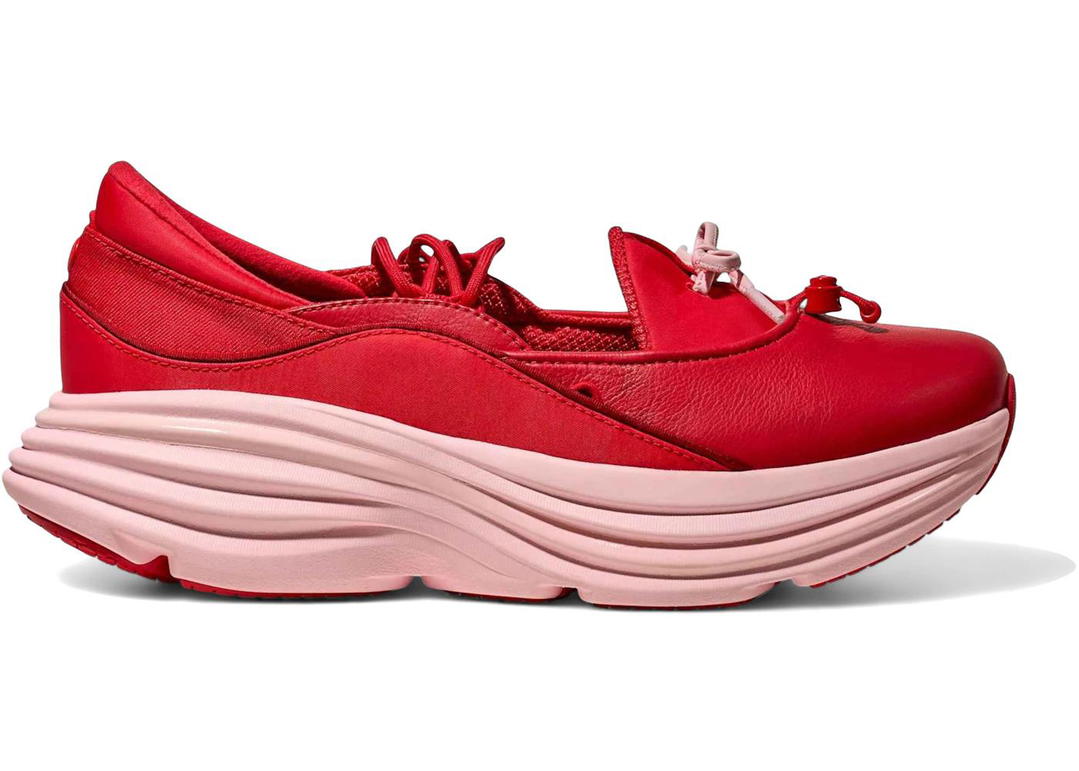 Hoka Hoka One One Bondi Mary Jane Cerise Rose Tea