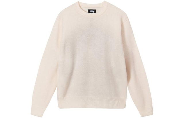 Stussy Stussy 8 Ball Spray Sweater - White - view 3