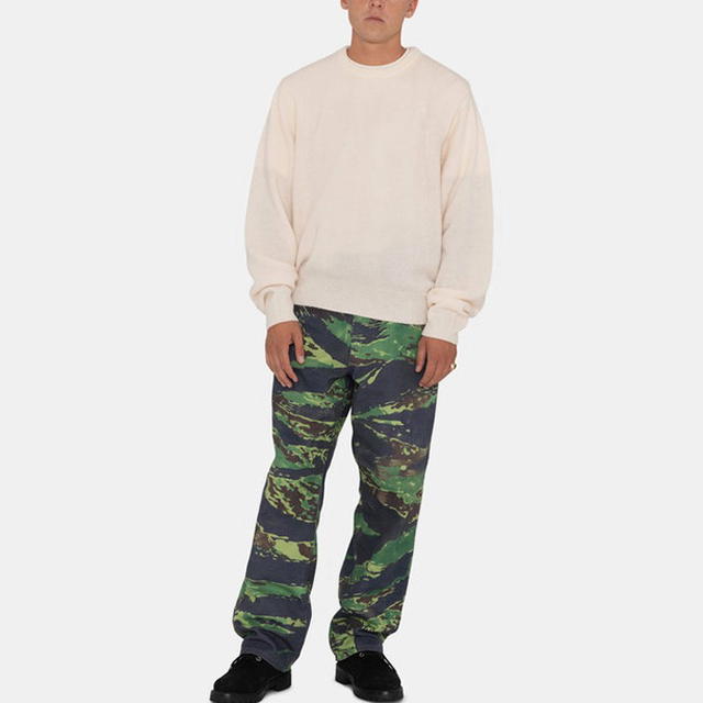 Stussy Stussy 8 Ball Spray Sweater - White - view 4