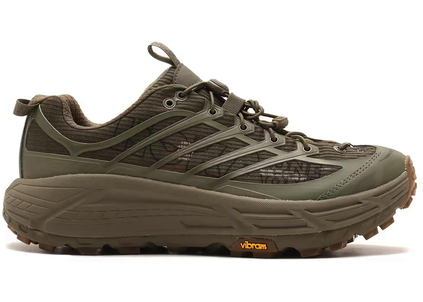 Hoka Hoka One One Mafate Three 2 Grid JP atmos Exclusive Antique Olive