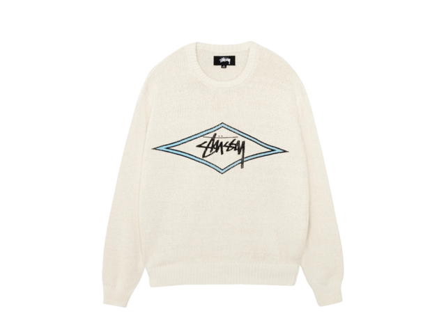 Stussy Stussy Surf Team Sweater Ivory - view 1