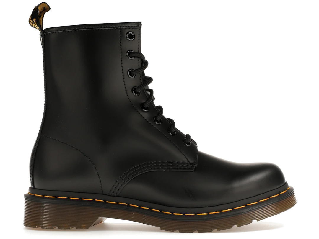 Dr. Martens Dr. Martens 1460 Smooth Leather Lace Up Boot Black (Women's)
