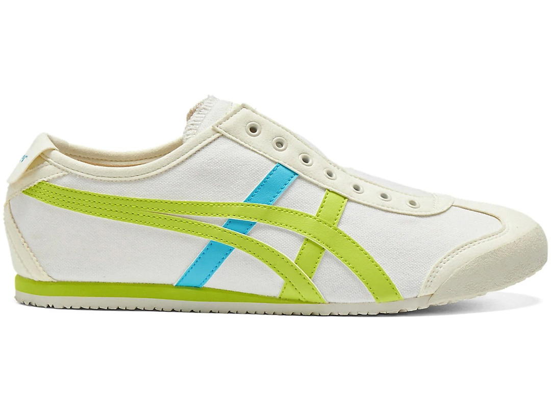 Onitsuka Tiger Onitsuka Tiger Mexico 66 Slip-On Cream Neon Lime