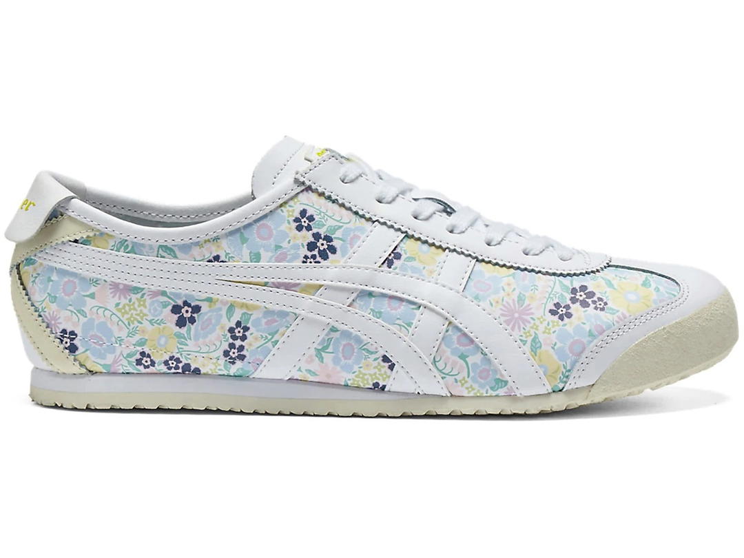 Onitsuka Tiger Onitsuka Tiger Mexico 66 White Blue Floral