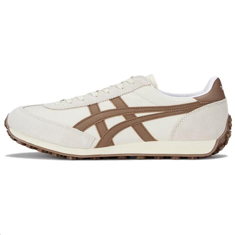 Onitsuka Tiger Onitsuka Tiger Edr 78 Anti Slip Wear Resistant Low Top Running Shoes Unisex Beige Brown