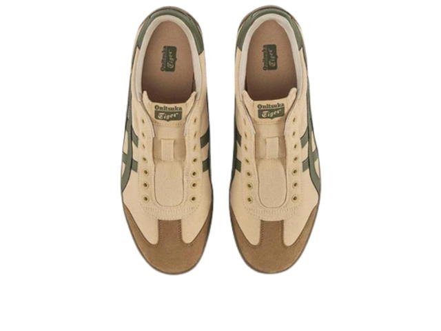 Onitsuka Tiger Onitsuka Tiger Tokuten Slip On Beige Brown Green - view 4