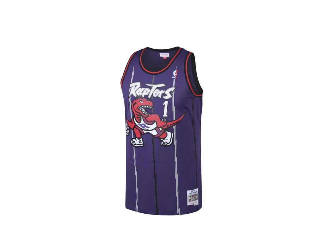 Mitchell & Ness Mitchell & Ness Toronto Raptors Tracy McGrady Hardwood Classics Road Swingman Jerse- Mens