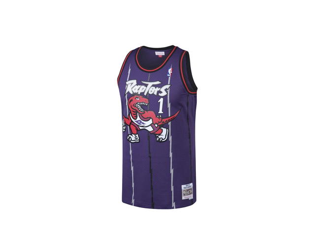 Mitchell & Ness Mitchell & Ness Toronto Raptors Tracy McGrady Hardwood Classics Road Swingman Jerse- Mens - view 1