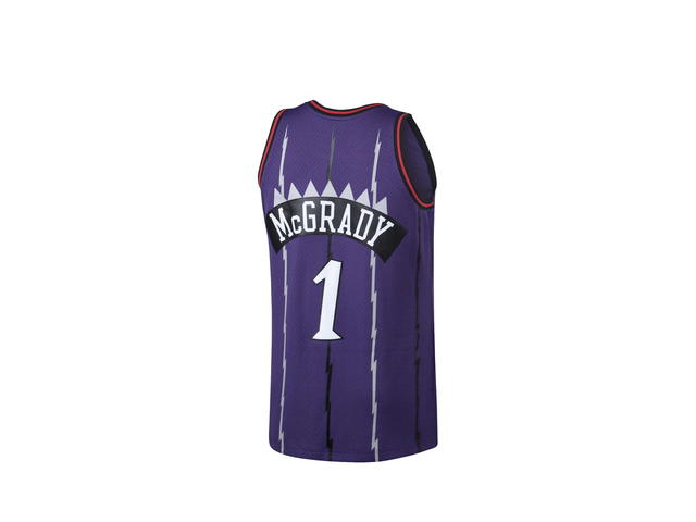 Mitchell & Ness Mitchell & Ness Toronto Raptors Tracy McGrady Hardwood Classics Road Swingman Jerse- Mens - view 2