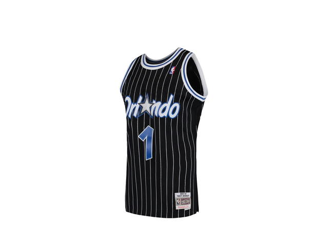 Mitchell & Ness Mitchell & Ness Men's Tracy McGrady Black Orlando Magic 2003/04 Hardwood Classics Road Swingman Jersey - view 1